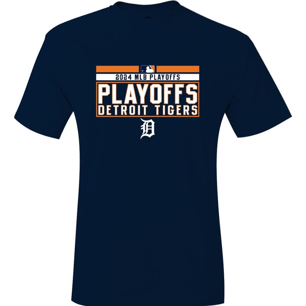 Detroit Tigers 2024 MLB October Playoffs T-Shirt